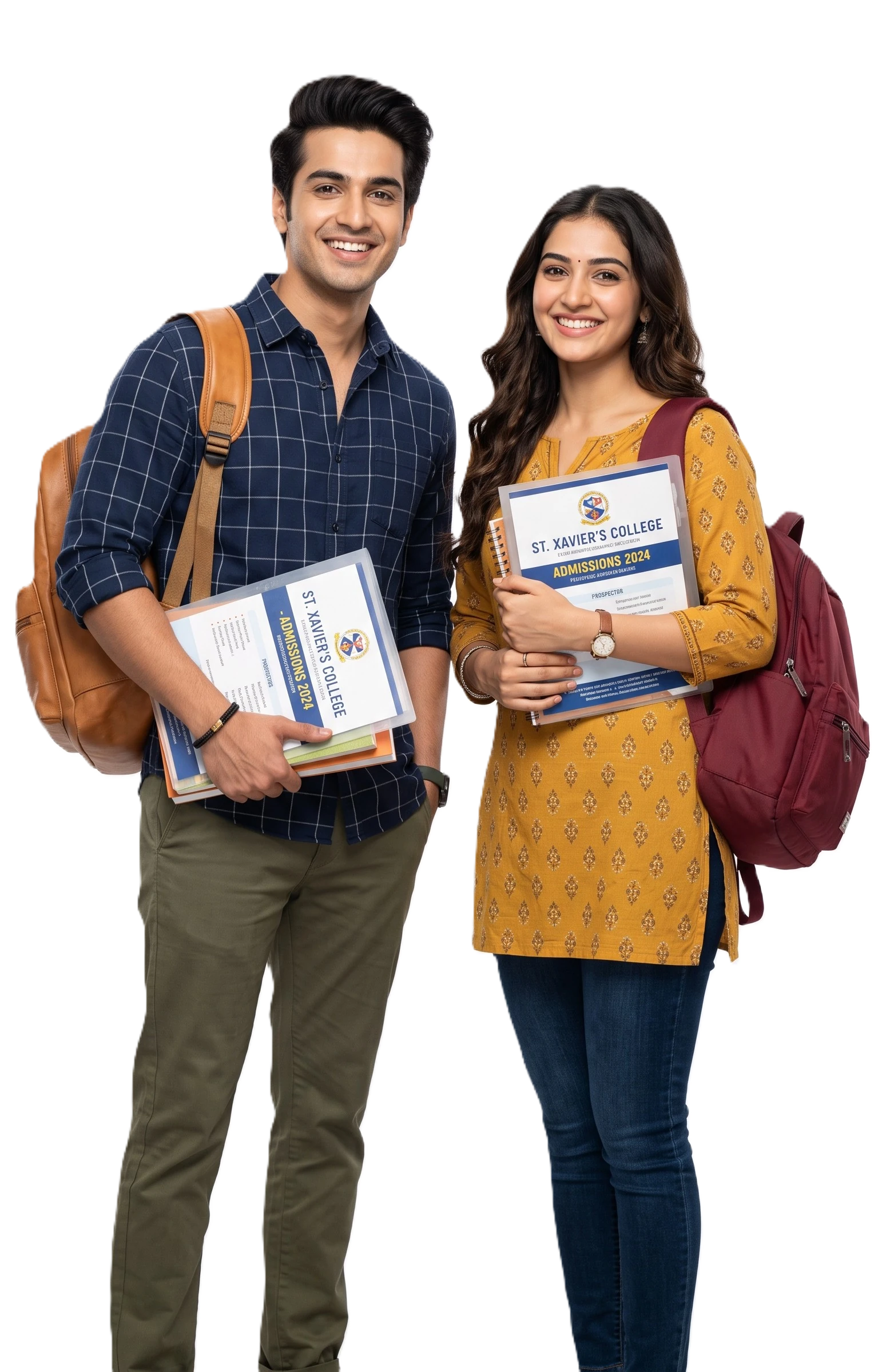 College Admissions Photo Cutout